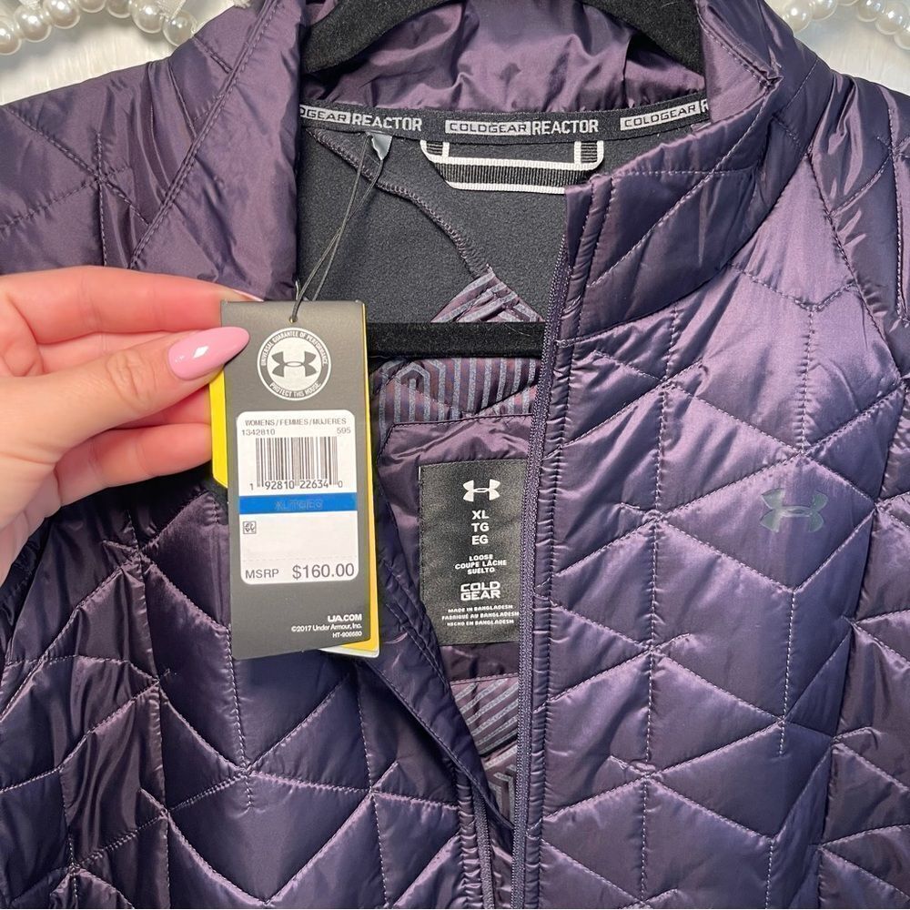 NEW Under Armour COOLGEAR REACTOR Jacket - Picture 2 of 6
